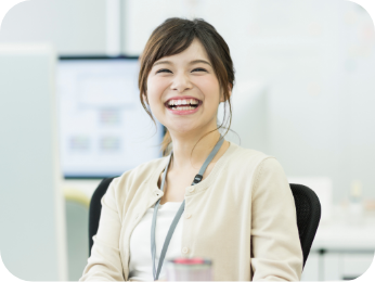 あなたらしく働けるアットホームな空間